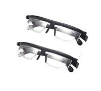 Primafocus Adjustable Glasses, Primafocus Glasses 2024, Adjustable Focus Glasses Near and Far Sight, Adjustable Distance and near Focus Glasses, Adjustable Focus Reading Glasses (2pcs)