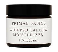 Primal Basics Beef Suet Body Moisturising Balm with Beaten Vanilla, 100% Grass Lined and Grass for Face, Body, Oily Skin, Dry and Sensitive Skin Contains