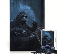 Primal Biker Jigsaw Puzzles for Teenagers 1000 Pieces Logic Sense Toy Calm Fun Smooth Edge Birthday Gift (50x75cm)