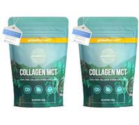 Primal Collagen by Primal Harvest - Powder Supplement with Types I & III Peptides to Help Improve Hair, Nails & Joints, for Men & Women,2 Pack: 30 Servings (30 Servings (2 Pack), MCT)