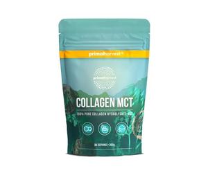 Primal Collagen by Primal Harvest - Powder Supplement with Types I & III Peptides to Help Improve Hair, Nails & Joints, for Men & Women,1 Pack: 30 Servings (30 Servings (1 Pack), MCT)