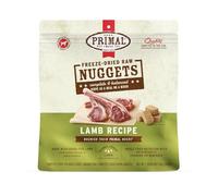 Primal Freeze Dried Dog Food Nuggets Lamb 14 oz, Complete & Balanced Scoop & Serve Healthy Grain Free Raw Dog Food, Crafted in The USA