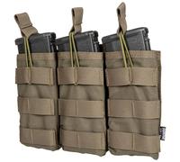 Primal Gear triple pouch for Open Koga magazines - Olives