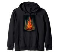 PRIMAL GLOW Zip Hoodie