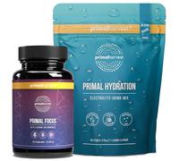 Primal Harvest Daily Two-Step Routine | Focus Pills + Hydration Stick Packs | 2 Pack | 30 Day Supply