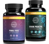 Primal Harvest Daily Two-Step Routine | Focus Pills + Immune Pills | 2 Pack | 30 Day Supply