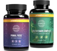 Primal Harvest Daily Two-Step Routine | Focus Pills + Multivitamin Pills | 2 Pack | 30 Day Supply