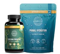 Primal Harvest Daily Two-Step Routine | Kurkuma Pills + Hydration Stick Packs | 2 Pack | 30 Day Supply