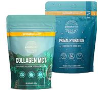 Primal Harvest Daily Two-Step Routine | MCT Collagen Powder + Hydration Stick Packs | 2 Pack | 30 Day Supply