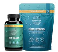 Primal Harvest Daily Two-Step Routine | Multi Collagen Pills + Hydration Stick Packs | 2 Pack | 30 Day Supply