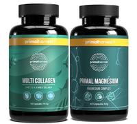 Primal Harvest Daily Two-Step Routine | Multi Collagen Pills + Magnesium Pills | 2 Pack | 30 Day Supply