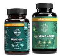 Primal Harvest Daily Two-Step Routine | Probiotic Pills + Multivitamin Pills | 2 Pack | 30 Day Supply