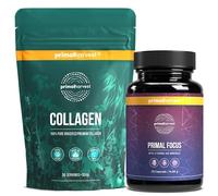 Primal Harvest Daily Two-Step Routine | Pure Collagen Powder + Focus Pills | 2 Pack | 30 Day Supply