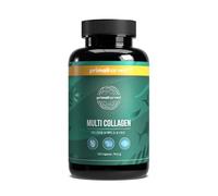 Primal Harvest Multi Collagen Supplement Types I, II, III, V & X Collagen Pills for Men & Women Dairy, Soy & Gluten Free 1 Pack 120 Capsules