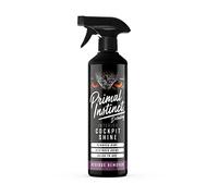 Primal Instinct - Car Interior Cockpit Shine Spray - Dashboard Cleaner for Vinyl, Plastic & Trim - Silicone-Free Interior Detailer Easy Spray-On - Dust-Repellent - 500ml