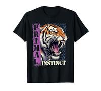 Primal Instinct Fierce Tiger Gym for Strength and Power T-Shirt