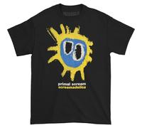 Primal Scream Men's Screamadelica T-Shirt in Black | Size: Medium Primal Scream Black M