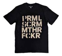 Primal Scream Muthafucka Official Tee T-Shirt Mens Unisex (Large) Black