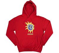 Primal Scream Screamadelica Pullover Hoodie in Red | Size: XL Primal Scream Red XL