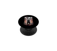 Primal Spirit Bear Under a Full Moon PopSockets Adhesive PopGrip