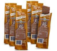 Primal Strips Hickory Smoked Vegan Jerky Pack of 6 (28gm) - Delicious Meat Alternative Healthy Snacks - Non-GMO, High Protein, Traditional Vegan Snacks