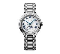 PrimaLuna 34mm Ladies Watch Silver
