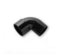 Primaplumb 40mm 90 Deg Spigot Bends Black - Primpwcb9040B
