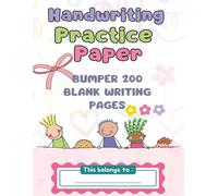 Primary Composition Notebook: Handwriting Practice Paper for Kids: puzzle book