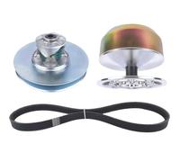 Primary Drive Clutch Assembly Primary+Secondary Clutch + Belt Compatible With Gator And Trail Gator 4X2 1200A Bunker For AM140985 AM128794 AM141005 M141673