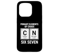 Primary Elements Of Chaos - Funny 67 Italian Brainrot Case for iPhone 15 Pro
