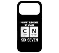 Primary Elements Of Chaos - Funny 67 Italian Brainrot Case for iPhone 17 Pro Max