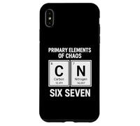 Primary Elements Of Chaos - Funny 67 Italian Brainrot Case for iPhone XS Max