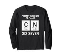 Primary Elements of Chaos - Funny 67 Italian Brainrot Long Sleeve T-Shirt