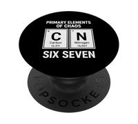 Primary Elements Of Chaos - Funny 67 Italian Brainrot PopSockets Adhesive PopGrip