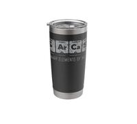 Primary Elements of Humor | Science Sarcasm Funny Stainless Steel Insulated Tumbler