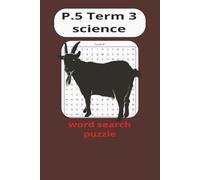 Primary five science puzzle book: Term three