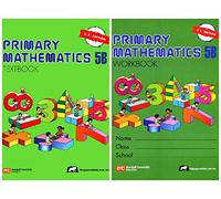 Primary Mathematics 5B SET--Textbook and Workbook