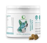 Primary Pets Premium Pet Supplies Calming Treats for Dogs, for Dog Barking, Anxiety, Stress, Fear, Hyperactivity, Aggression, Travel Anxiety, 120 Soft Chews