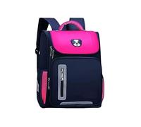 Primary School Backpack for Boys Girls - Ergonomic Weight Reduction Kids Bookbag for Nursery Kindergarten - Water Resistant School Bag with S-Shaped Support & Reflective Safety