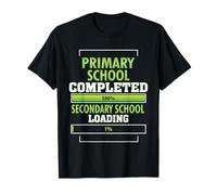 Primary School Completed Secondary School Loading Gamer T-Shirt