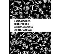 Primary School Composition Notebook with Dotted Lines - Bilingual Edition: No Skip Line Format