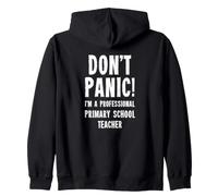 Primary School Teacher Zip Hoodie