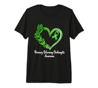 Primary Sclerosing Cholangitis Awareness Heart PSC Premium T-Shirt