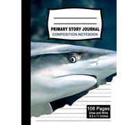 Primary Story Journal Composition Notebook: Beautiful Handwriting Write and Draw Journal for Preschool, Kindergarten, 1st & 2nd grades kids, Cute ... picture space and dashed Mid line Grades.