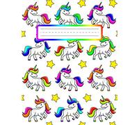 Primary Story Journal Composition Notebook: Grades K-2, Write and Draw Journal for Kids Primary Journal, 8.5 in x 11 in (Unicorn Journal Notebook For Girls)