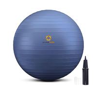 primasole Exercise Ball for Balance Stability Fitness Workout Yoga Pilates at Home Office & Gym with Inflator Pump.(25.6 inch Indigo Blue) PSS91NH015A