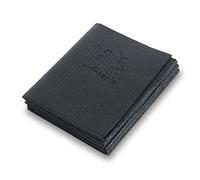 Primasole Folding Travel Yoga Mat Foldable light weight Easy to carry to Workout Fitness Class Beach Park Travel Picnics 4mm thick Black Color PSS91NH048A