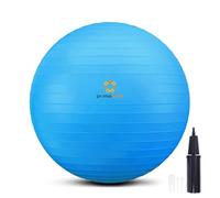primasole Stability Ball - 45cm(17.7inch) Diameter Thickened Yoga for Pregnancy & Exercise -Fitness Ball for Pilates, Office Chair and Birth Support(Sky Blue)
