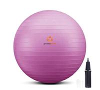 primasole Stability Ball - 65cm(25.6inch) Diameter Thickened Yoga for Pregnancy & Exercise - Fitness Ball for Pilates, Office Chair and Birth Support(Pastel Pink)