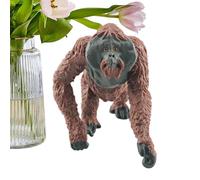 Primate Figures,Orangutan Figure A Realistic Chloride Toy
